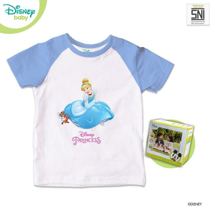 ready Disney Baby Raglan with Short Sleeve Princess Bamboo Cotton