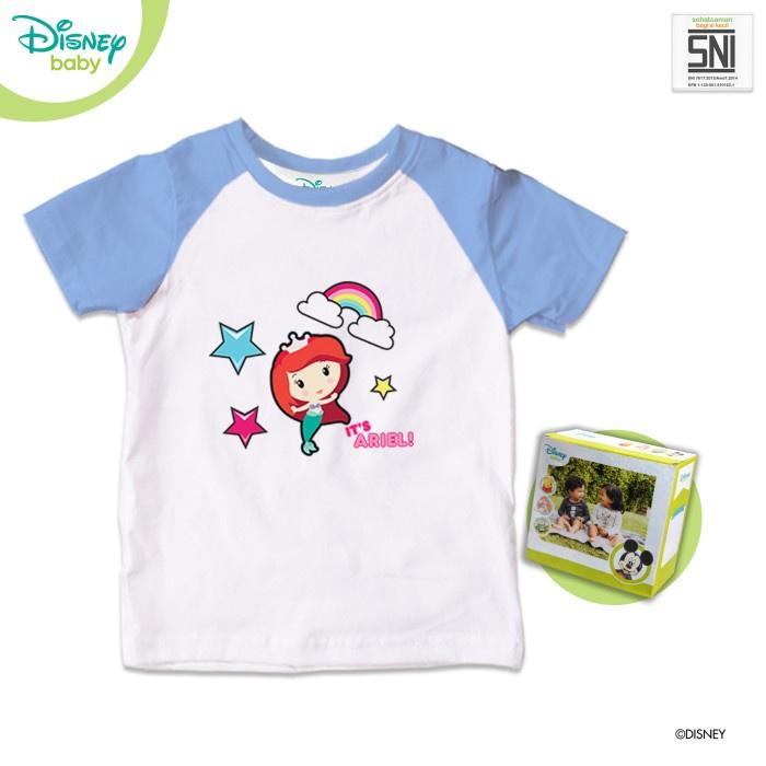 ready Disney Baby Raglan with Short Sleeve Princess Bamboo Cotton DPC7