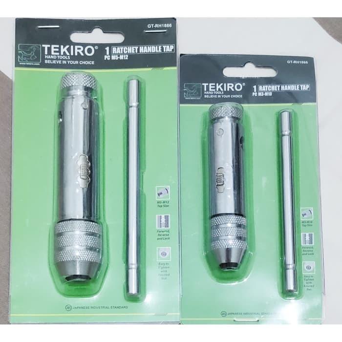 terlaris(Ryan) TEKIRO GAGANG TAP RATCHET M3-M10 / TOOLS / PERKAKAS