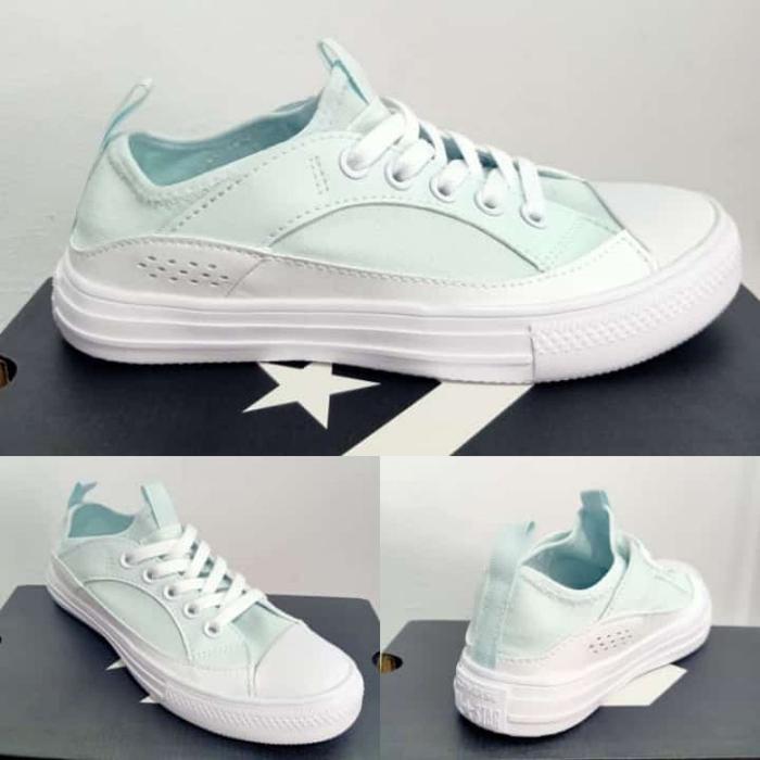 Size 36 37 39 Sepatu Slip On Converse Ctas Wave Ultra Aqua Mist