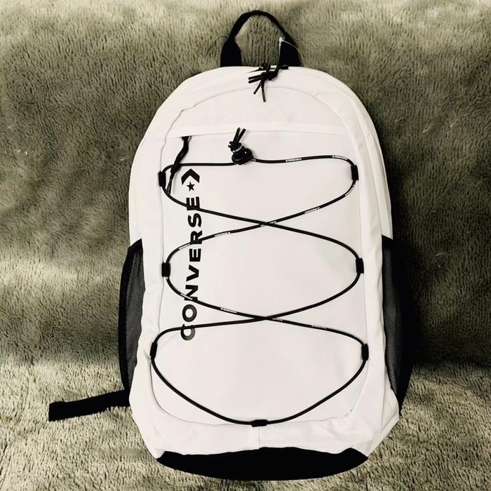 Terlaris Converse Swap Out Backpack Black And White + Fullset