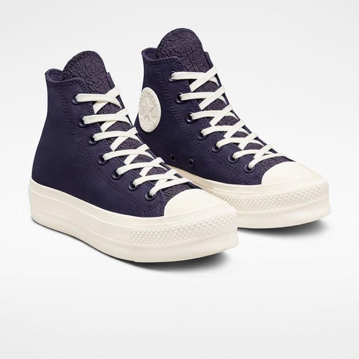 Converse Ct As High Lift Platform Jacquard Camo Dark Raison A00887C