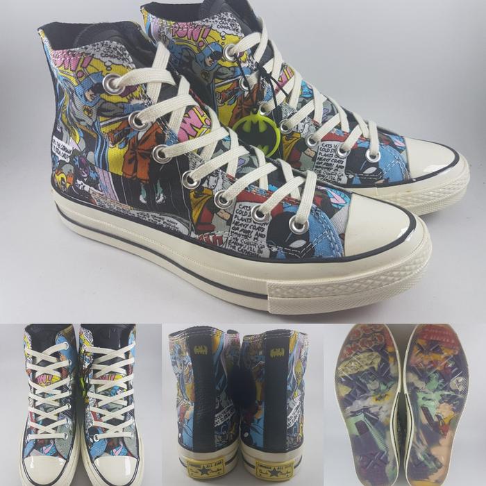 Sepatu Converse All Star Chuck Taylor 70S Seventies Dc Comics Batman