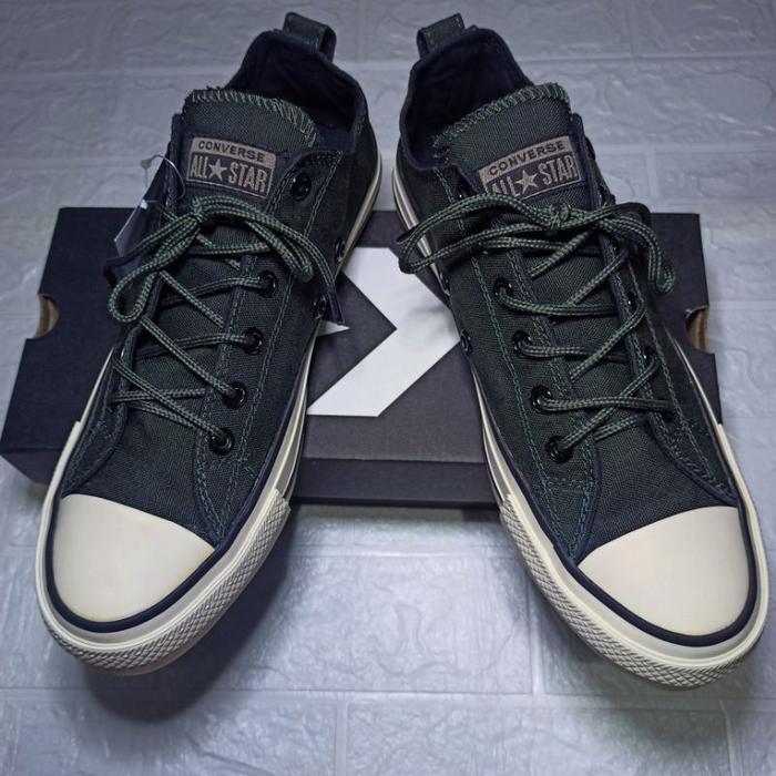 Terlaris Sepatu Converse Ctx Hijau Army Sneakers Terlaris