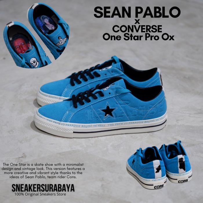 Terlaris Sean Pablo X Converse One Star Pro Ox Rapid Teal