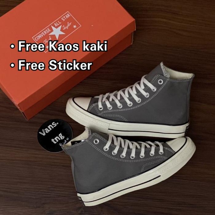 Sepatu Converse 70S Hi Gray / Converse 70S Hight Gray / Converse 70S