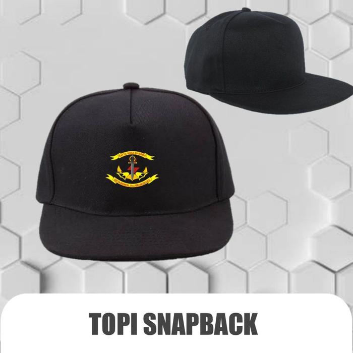 TOPI SNAPBACK DENJAKA EMBLEM LOGO SIMPLE