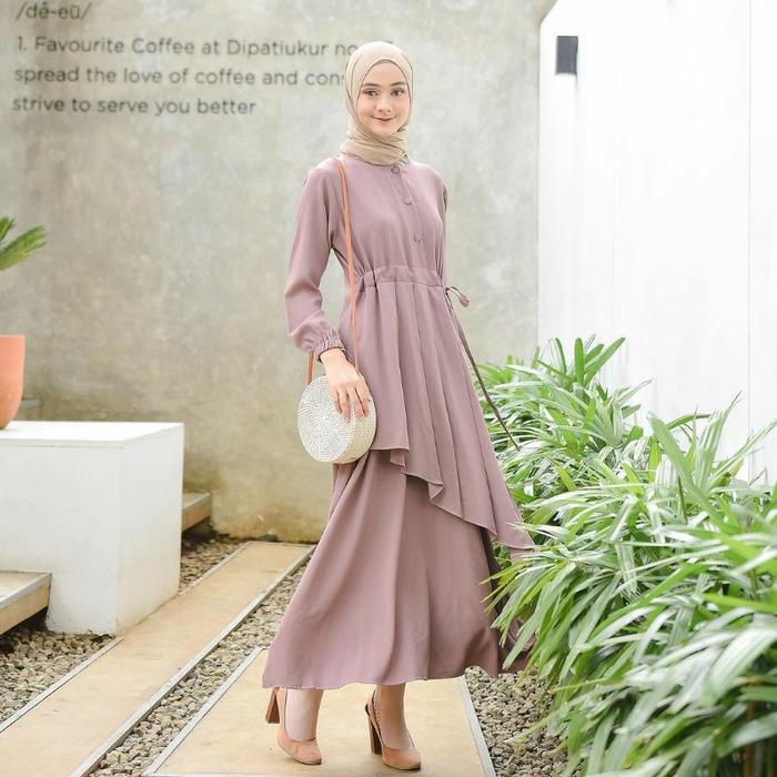 DIANA DRESS/ORI SHAN GLOW/GAMIS TERBARU/GAMIS TERLARIS/GAMIS MURAH