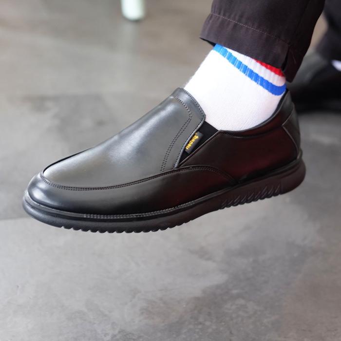 Hedwig Prabu Sepatu Casual Pria Slip On Formal Pantofel Tanpa Tali
