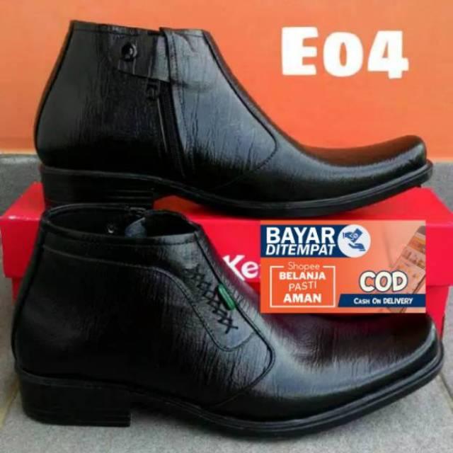 Cod Sepatu Pantopel Kulit Sapi Asli Garut Lodaya Untuk Kerja Kantoran