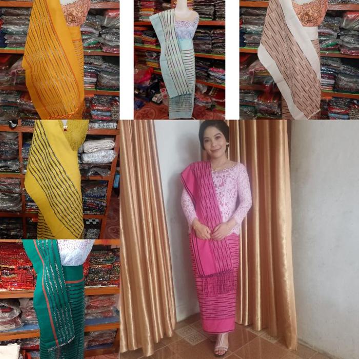 SONGKET WANITA SIMARSUKSANG SONGKET BATAK SUKSANG SONGKET HIJAU MINT