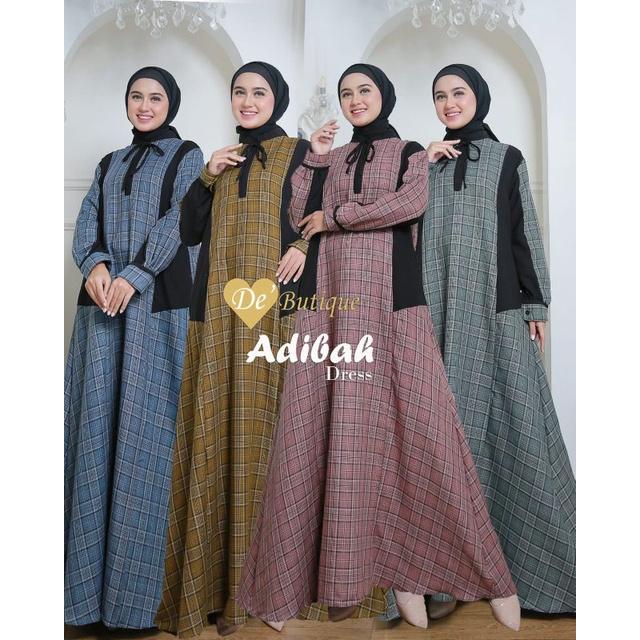 ADIBAH DE BUTIQUE / GAMIS LINEN GRADE A