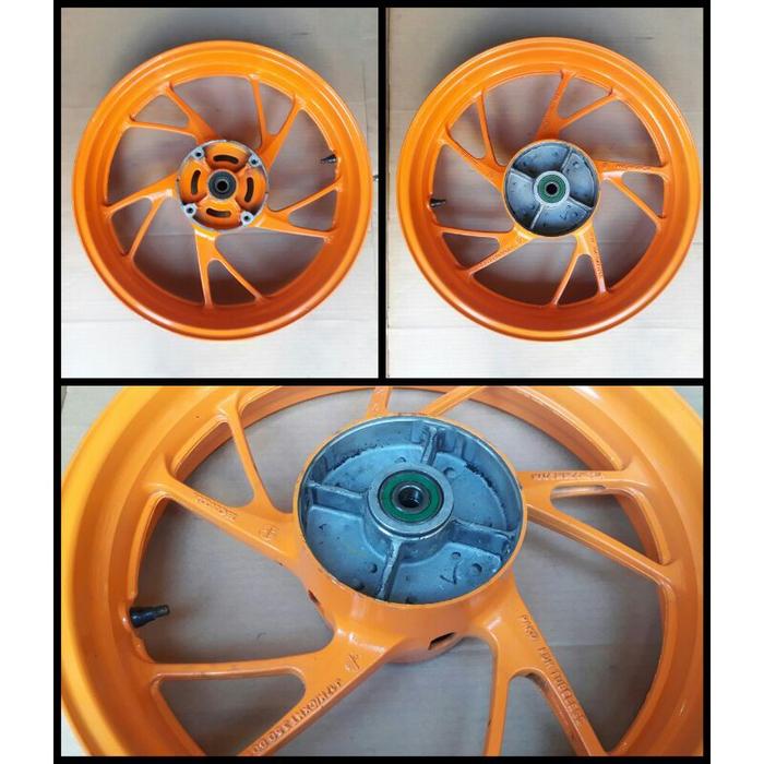 Velg Veleg Pelek Belakang Honda ALL New CBR 150R Oren Repsol Facelift