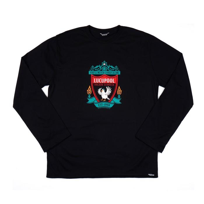 terlaris LRS Kaos Dagadu Original Lengan Panjang Big Size Lucu Pool -
