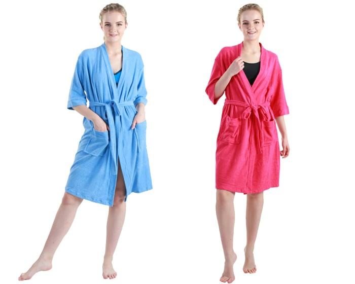 terlaris LRS Silver Bathrobe / Kimono Renang / Baju Handuk Dewasa