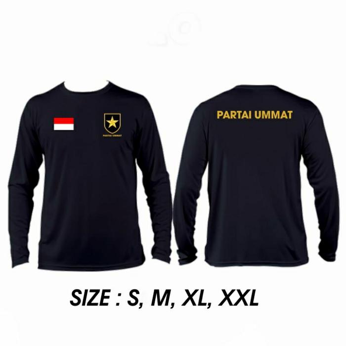 Kaos Panjang Longsleve Partai Ummat