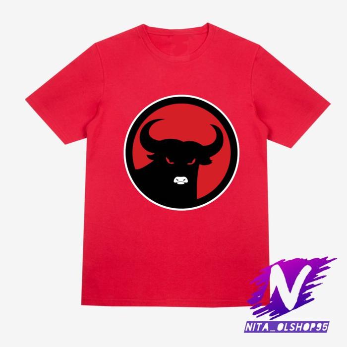 Baju Anak Kaos Anak Banteng Merah Pdi