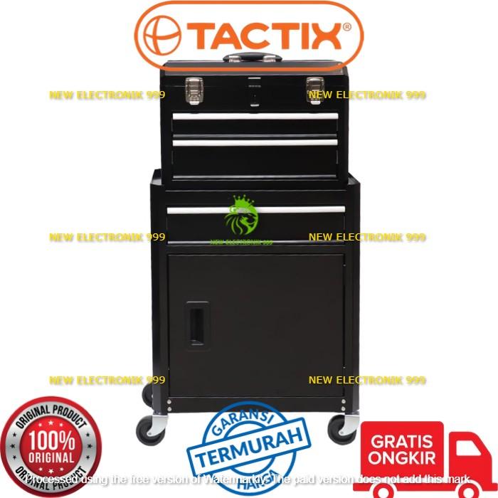 Tactix Lemari Perkakas Dengan Roda