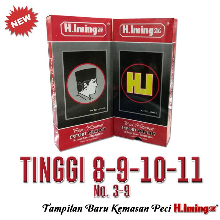 ORIGINAL H. IMING Songkok/Peci READY STOCK