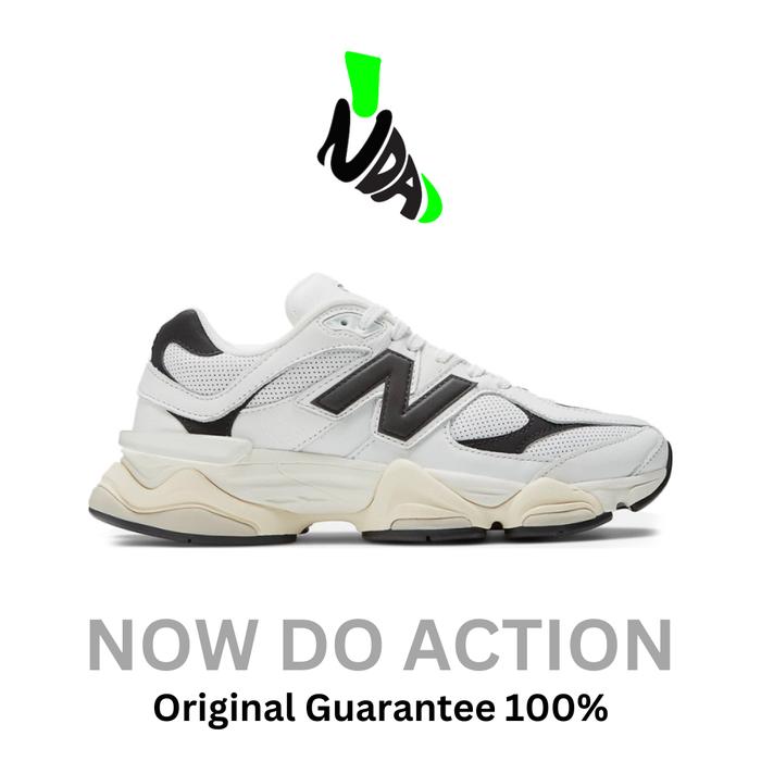 SEPATU SNEAKERS PRIA NB 9060 WHITE BLACK (U9060AAB) Original 100%
