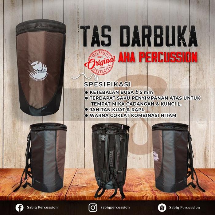 PROMO TAS DARBUKA AHA PERCUSSION READY STOCK