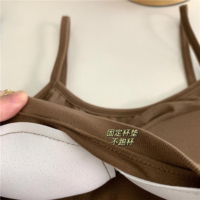 Produk HC Tank Top Crop Wanita Romantic 6802 Tank Top Bra Korean