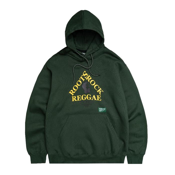 Pot Meets Pop Hoodie - Roots Rock Reggae Hoodie Green Fw'23 - Jacket Hoodie
