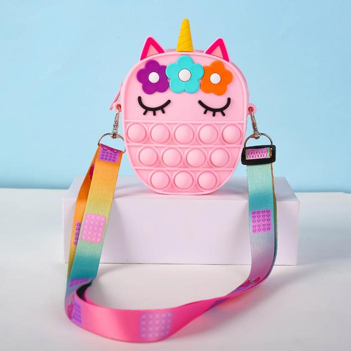 Produk FygaleryMedan FYG1442 Tas Selempang Pop It Mini Rubber Motif