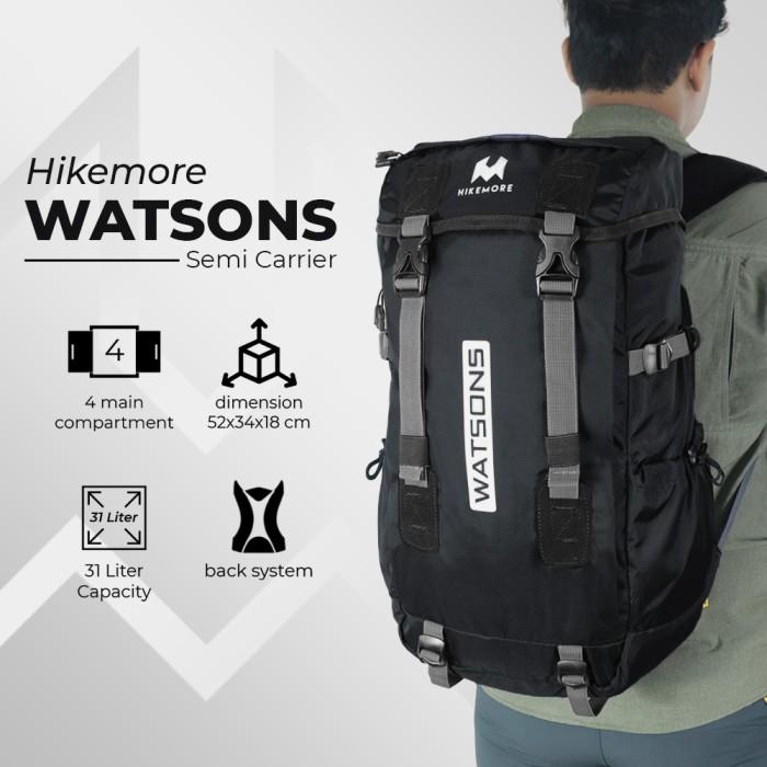 Tas Ransel Daypack Travelling Hikemore Watsons Outdoor
