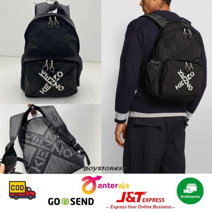 BACKPACK KENZO'S CROSSBLACK ORIGINAL NEW SEASON TAS RANSEL