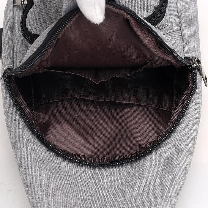 Produk FygaleryMedan FYG1148 Tas Selempang Pria Tas USB Tas HP Sling