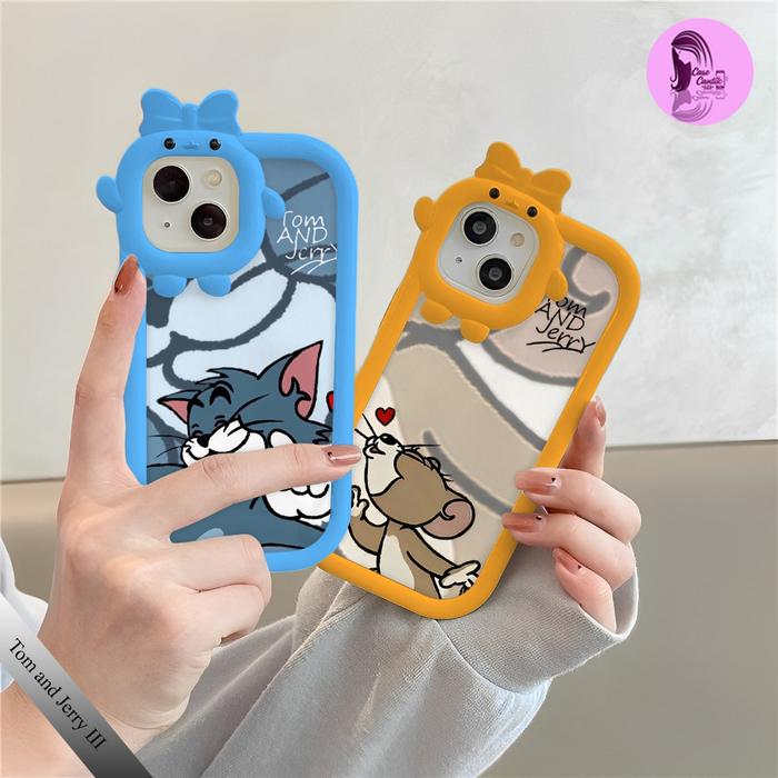 Hots CC4617 SOFTCASE PITACU CUSTOM CUTE COUPLE UNTUK Viv0 Y01 Y02 Y11