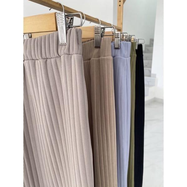 Produk BEFAST - ZEC OOTD Wanita Setelan EVI / Nonio Knit one Set RIB