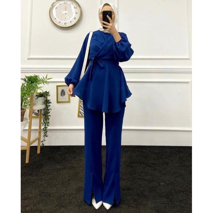 Produk BEFAST - ZNF OOTD WANITA JIRA / One Set Efina / Fashion wanita
