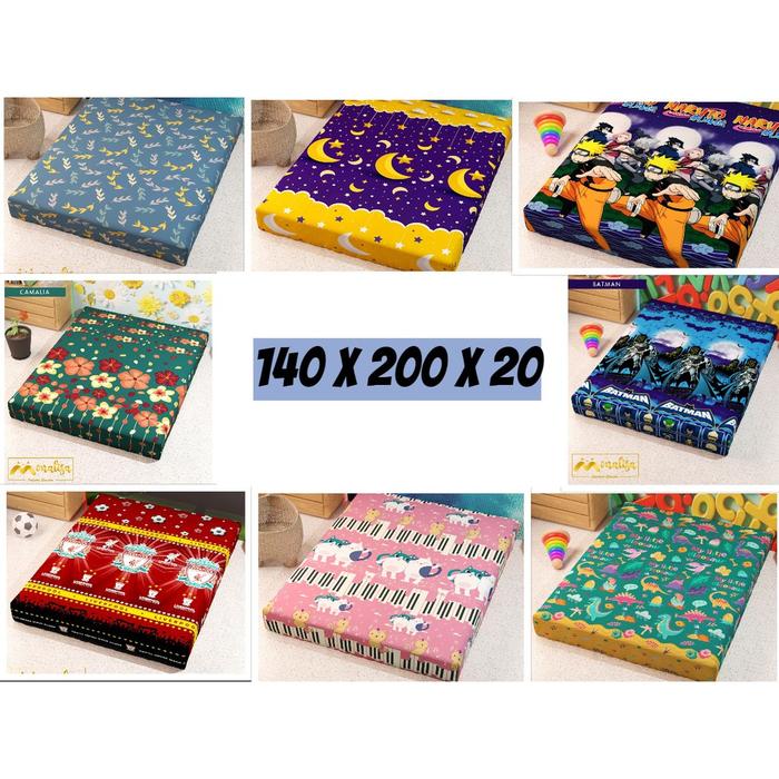 TM27 MONALISA SARUNG KASUR DISPERSE 140X200X20 KARAKTERBOLA