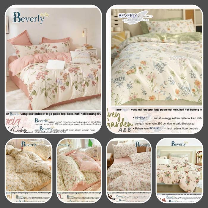 TM27 SPREI BEVERLY BUNGA KOLEKSI TERBARU VI