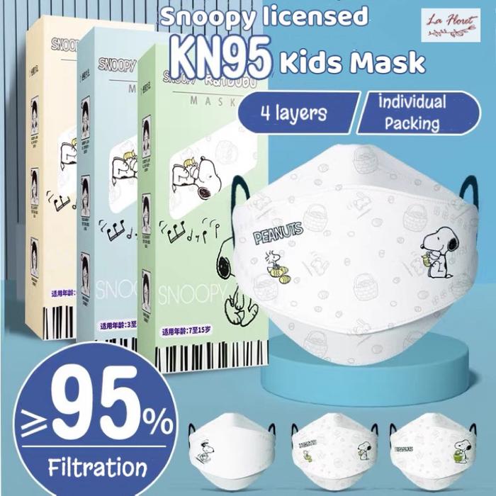 TM27 CARTOON SNOOPY KF94 MASKER (38 713 THN) LICENSE KEMASAN INDIVIDU