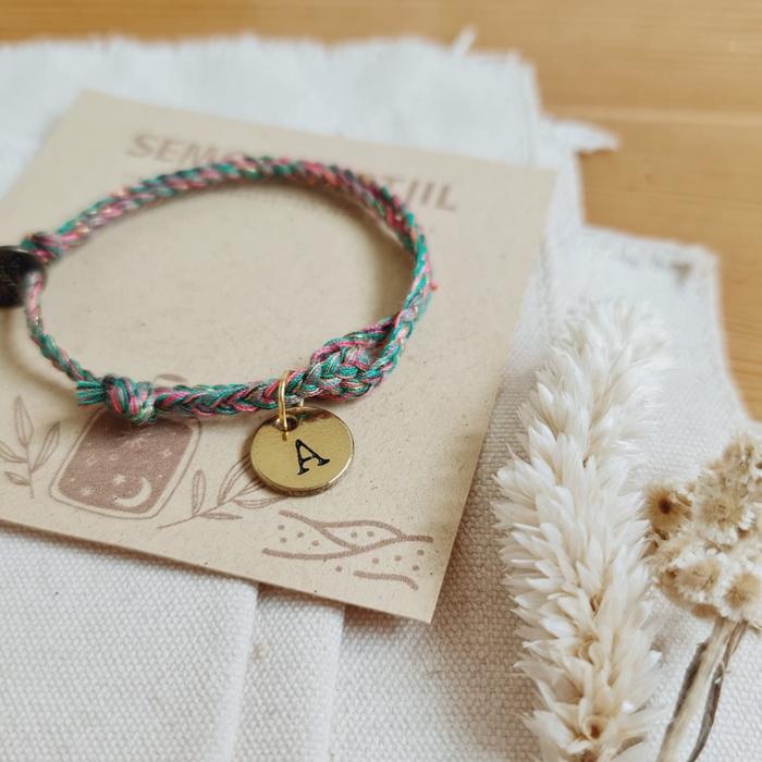 Unik Es Gabus Bold Kuningan Huruf Shio Zodiac Chakra Army Gelang