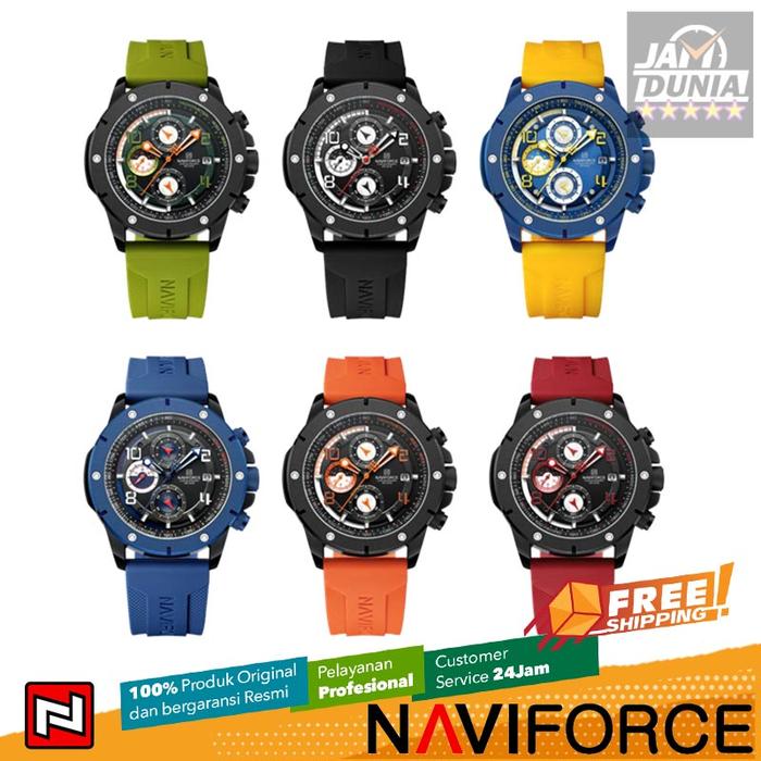JAM TANGAN NAVIFORCE 8034 M1 JAM TANGAN PRIA MURAH ORI NAVYFORCE LA