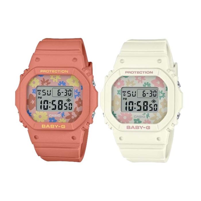 JAM COUPLE ORIGINAL JAM TANGAN CASIO BGD-565RP-4DR BGA-565RP-7DR