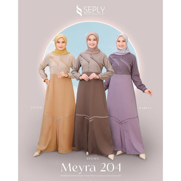 SEPLY ORIGINAL MEYRA 204 BROWN MEYRA 204 CREAM MEYRA 204 PURPLE GAMIS