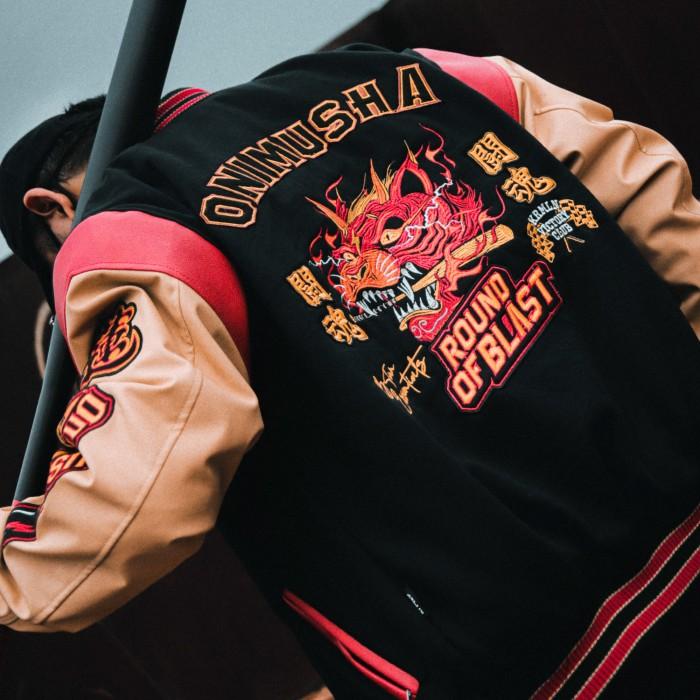terbaru KREMLIN Varsity Jacket - Onimusha top