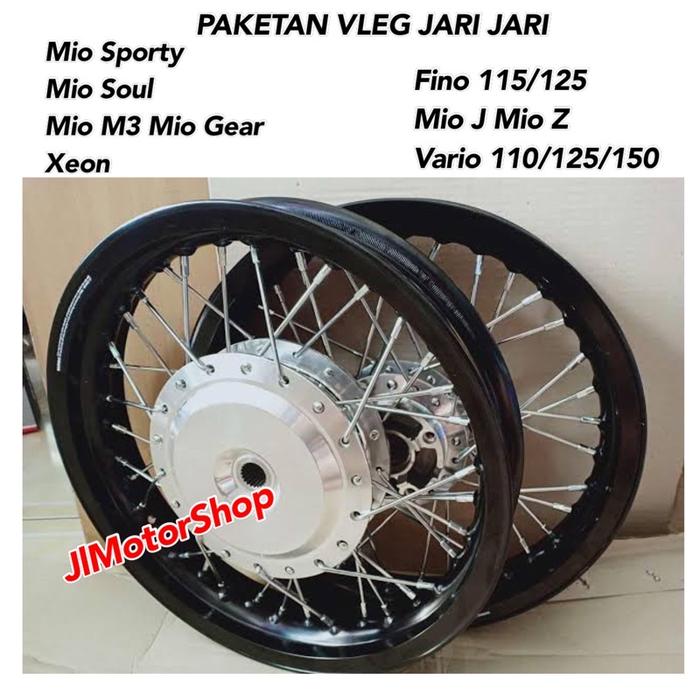IM350 PAKET Velg Jari jari 14 Mio Fino Mio J Xeon Mio M3 Mio GT Genio