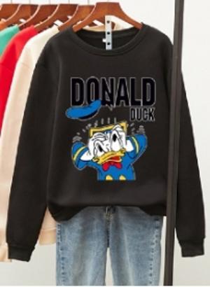 Donald Duck Sweater (BLACK)