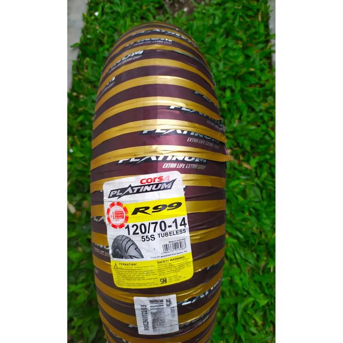 Ban Luar 120/70-14 Corsa R 99 Tubles