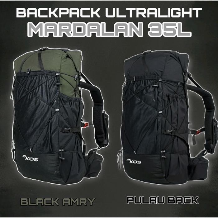 terbaru(MRT) TAS GUNUNG BACKPACK ULTRALIGHT 35L KOS Series MARDALAN /