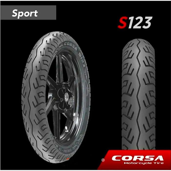 Ban Luar Corsa Tubless S123 120-80-17 120 80 17
