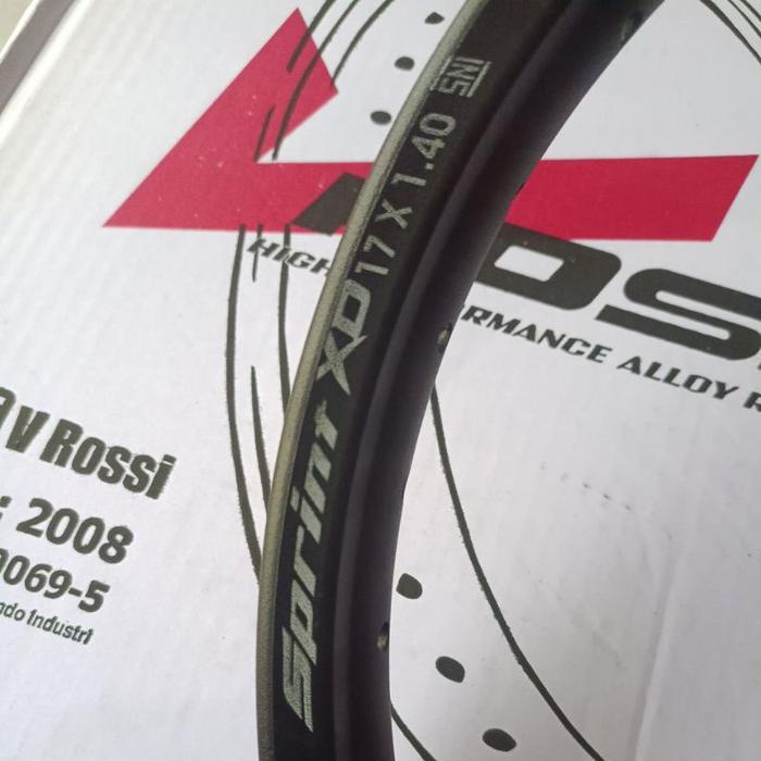 Velg Rossi Sprint Xd 140 Ring 17 Hole 36