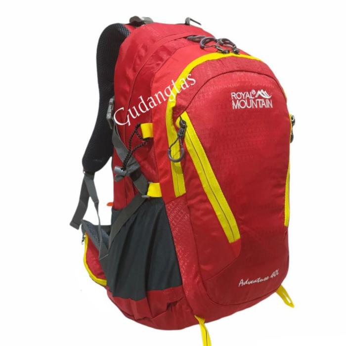 terbaru(MRT) Tas gunung tas hIking outdoor 40L ROYAL MOUNTAIN 09428