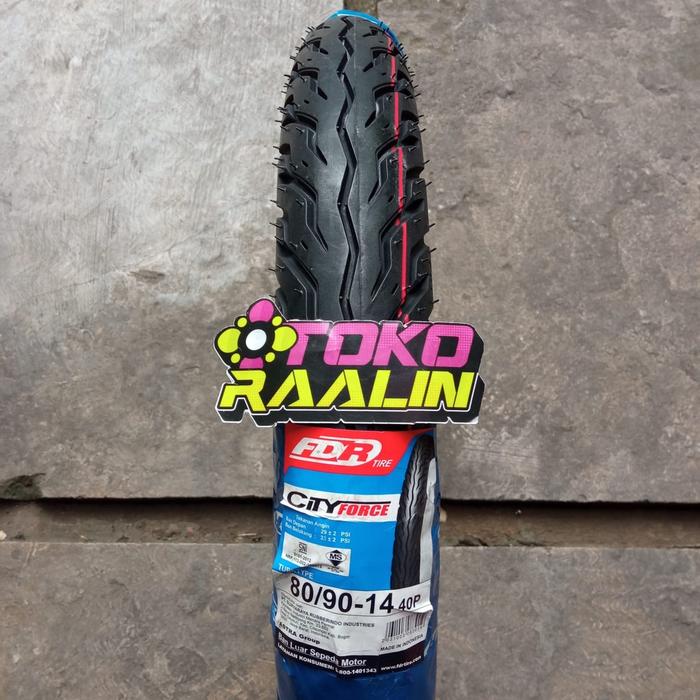 Ban Luar Ban Motor Fdr 14 80/90 80 90 14 Type City Force